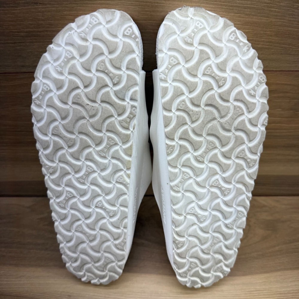 Birkenstock Arizona Eva White Sandals Womens 10 EU 41 Rubber Slides Slip On - Picture 9 of 10